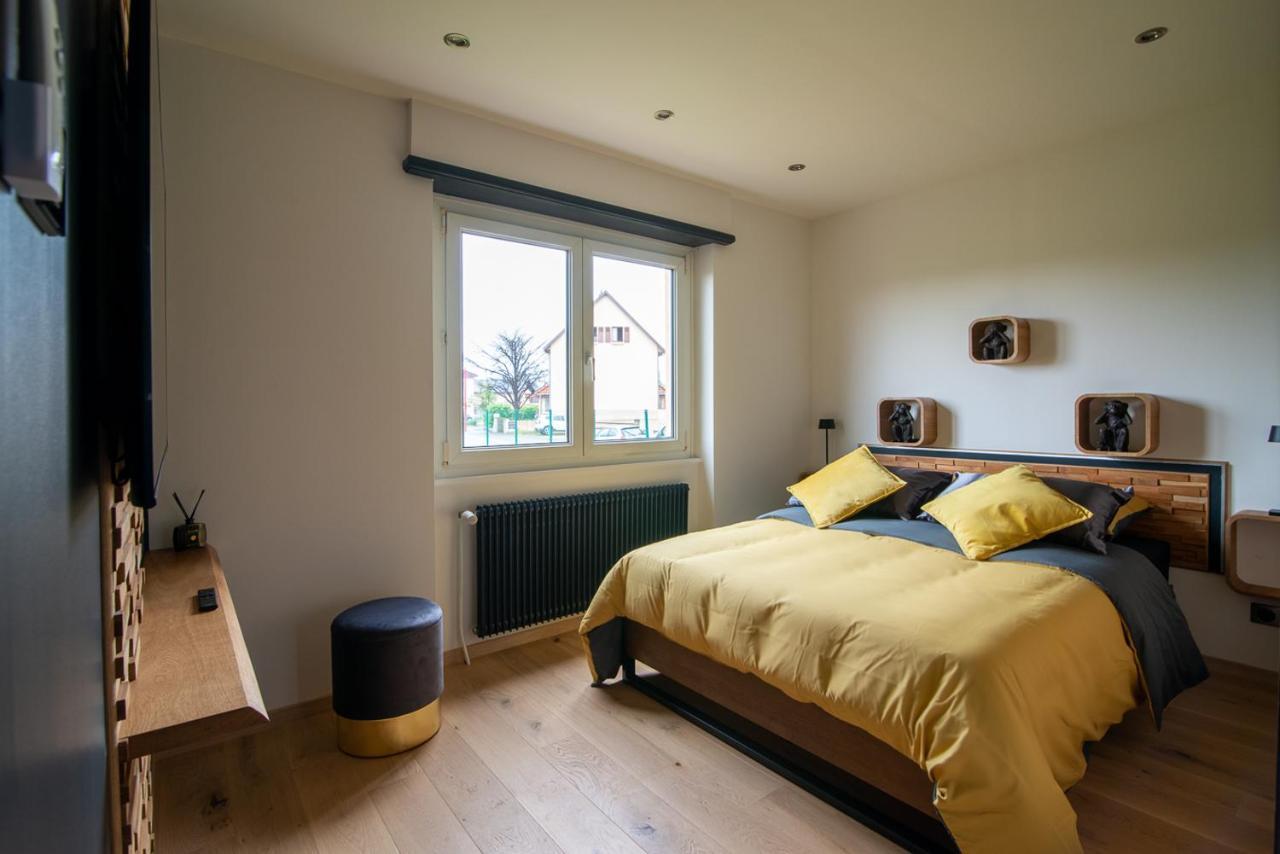 Gite Au Coeur De L'Alsace Maison Gatsby Staffelfelden Esterno foto