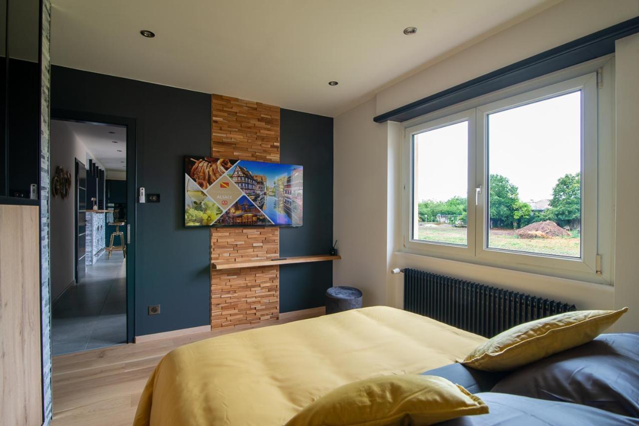 Gite Au Coeur De L'Alsace Maison Gatsby Staffelfelden Esterno foto