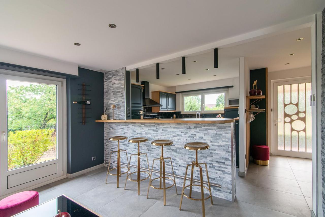 Gite Au Coeur De L'Alsace Maison Gatsby Staffelfelden Esterno foto