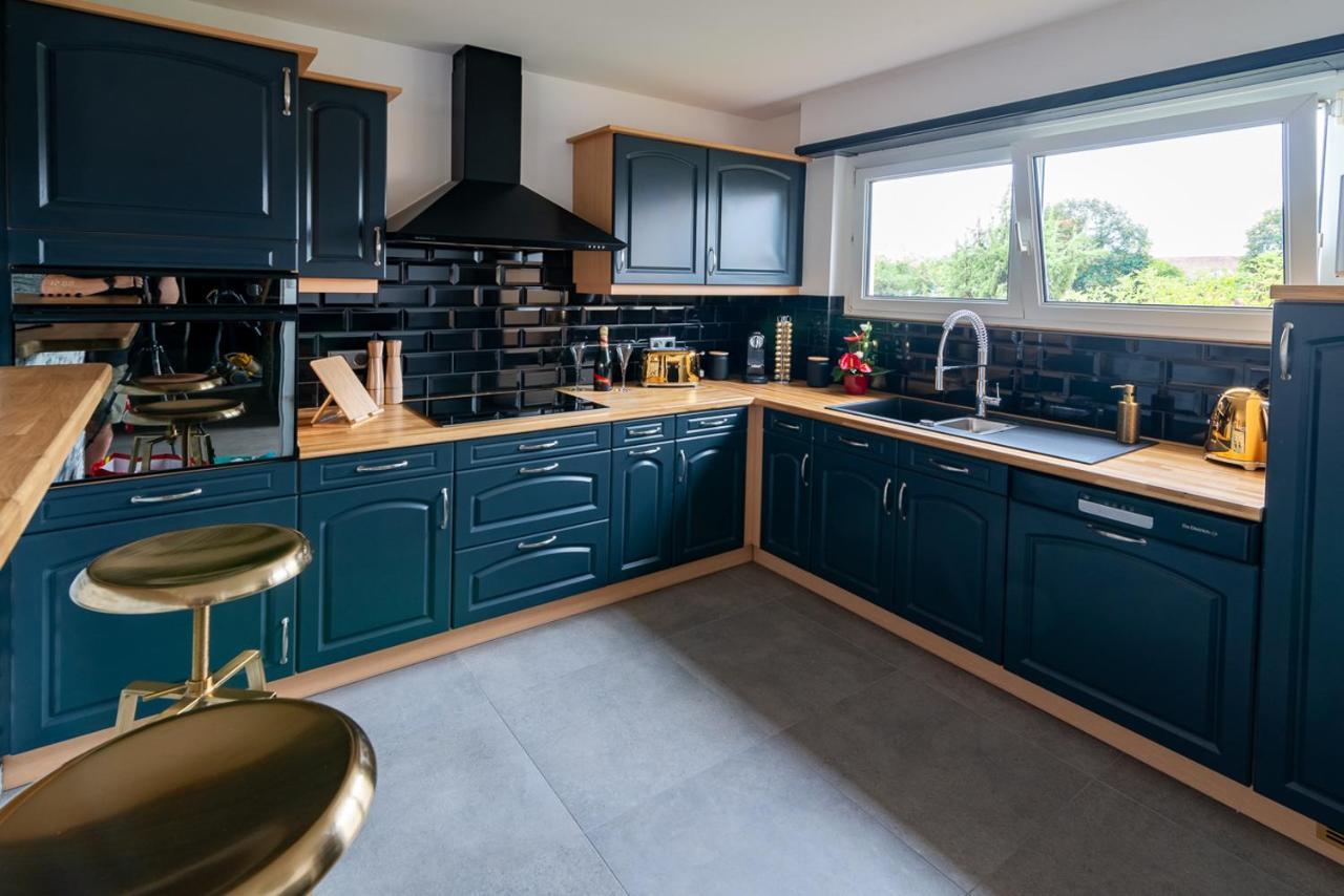 Gite Au Coeur De L'Alsace Maison Gatsby Staffelfelden Esterno foto