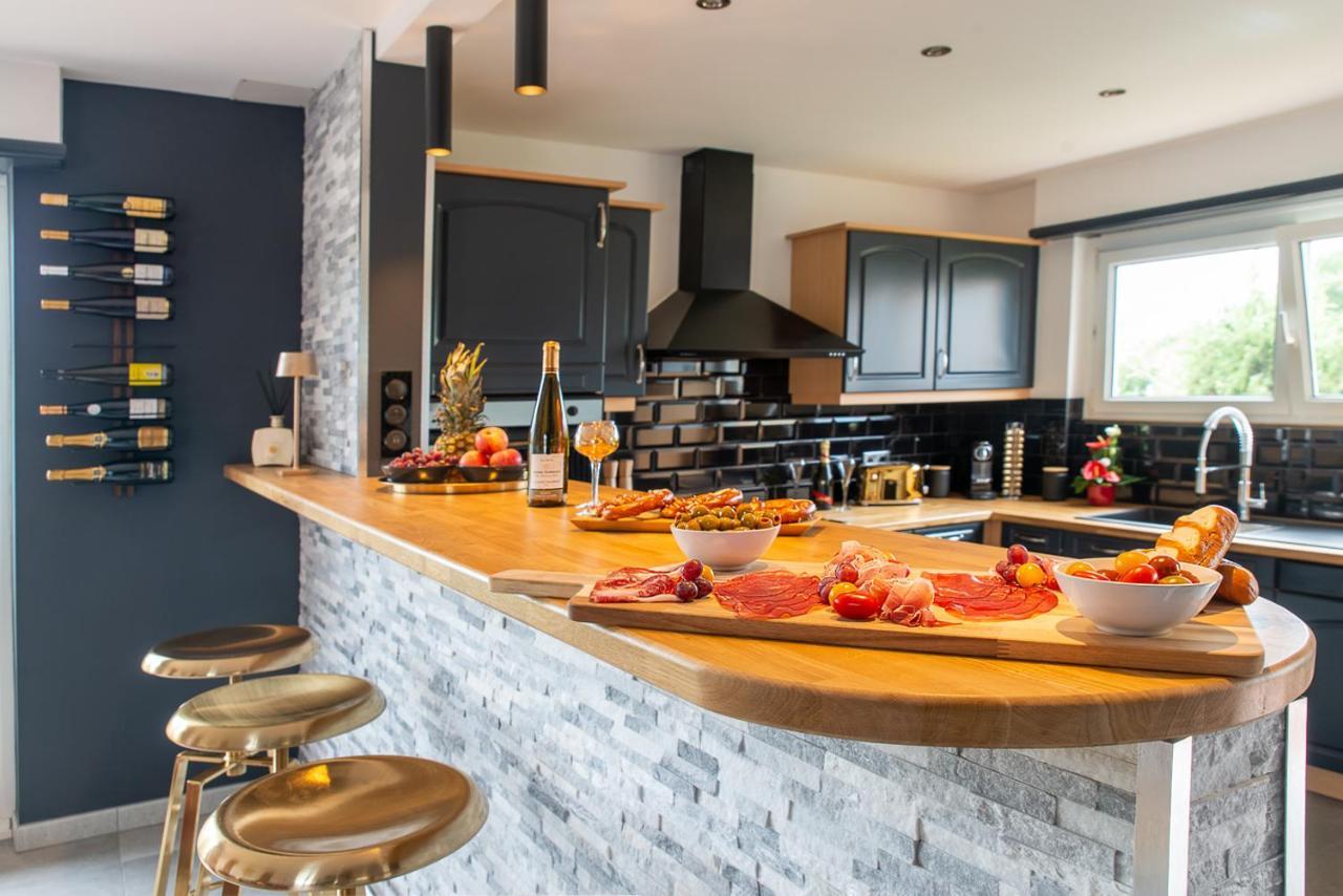 Gite Au Coeur De L'Alsace Maison Gatsby Staffelfelden Esterno foto
